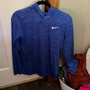 Nike Dri-Fit blue long sleeve